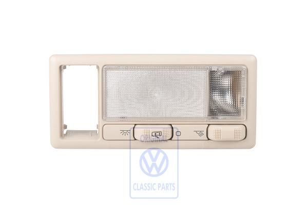 Volkswagen interieur- en leeslamp voor glazen schuifdak - lichtbeige