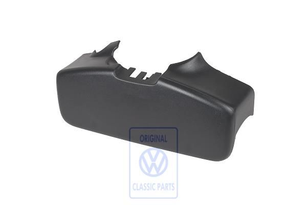 Volkswagen Golf 3 (1H) stuurkolombekleding boven - zwart