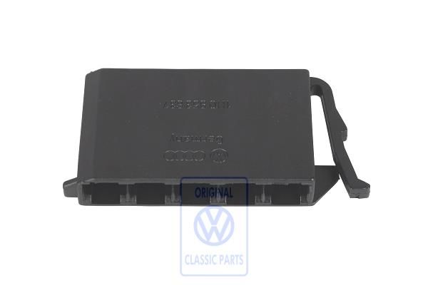 Volkswagen vlakcontactbehuizing 5-polig - zwart