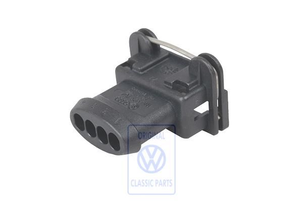 Volkswagen vlakcontactbehuizing 4-polig