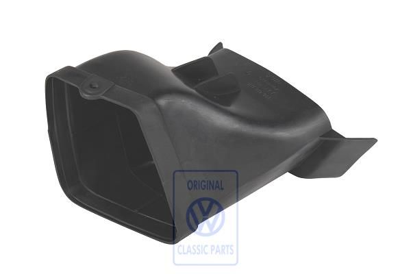 Volkswagen Golf 3 (1H) tussenstuk verwarmingsventilator - links gestuurd