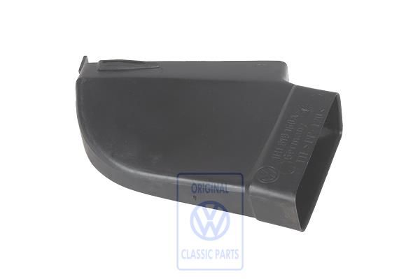 Volkswagen Golf 3 (1H) luchtgeleidingskanaal - achter