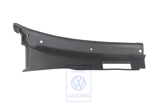Volkswagen Golf 3 (1H) waterafleider - rechts, satijnzwart, links gestuurd
