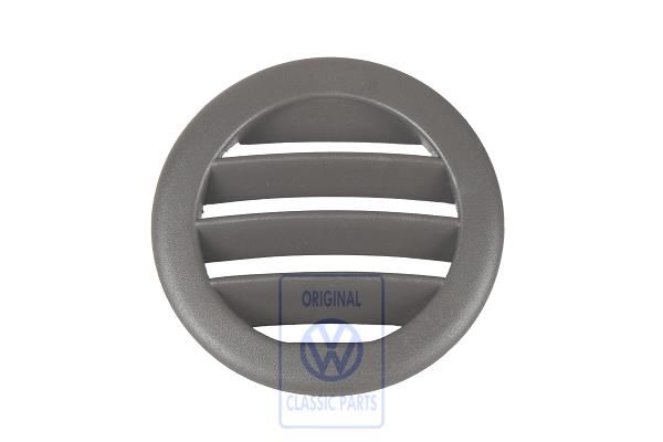Volkswagen Golf 3 (1H) luchtrooster dashboard links - beverbruin