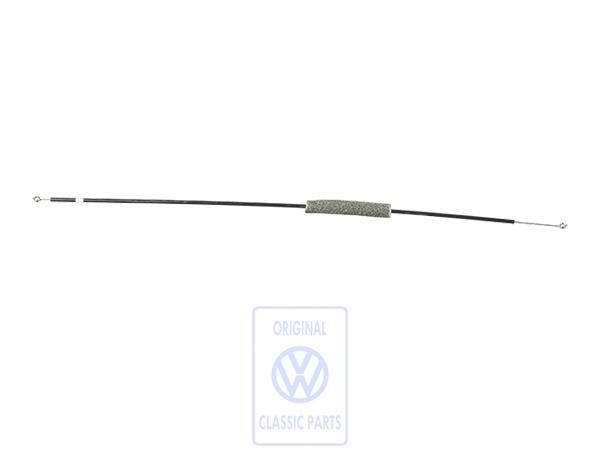 Volkswagen Golf 3 (1H) bedieningskabel ventilatie en verwarming 639 mm - zwart