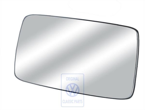 Volkswagen Golf 3 (1H) spiegelglas asferisch, elektrisch en verwarmd - links