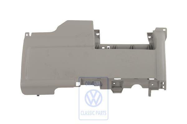 Volkswagen Golf 3 (1H) afdekking dashboarddwarsdrager - links, beverbruin