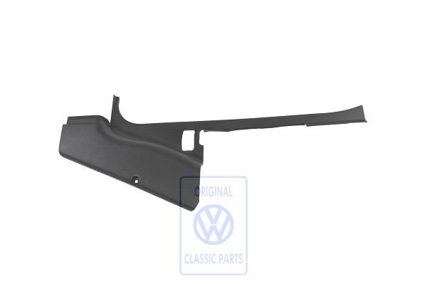 Volkswagen Golf 3 (1H) A-stijlbekleding linksonder - satijnzwart