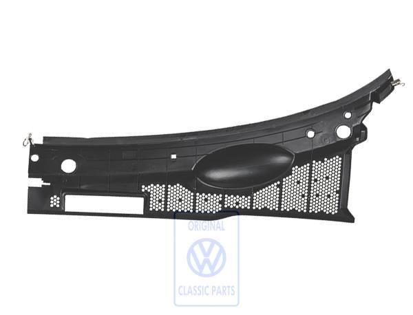Volkswagen Golf 3 (1H) paravaanafdekking - rechts, satijnzwart (rechtsgestuurd)