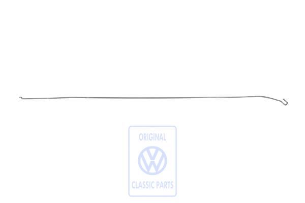 Volkswagen Golf 3 (1H) trekstang deurslot voor - rechts, tweedeurs