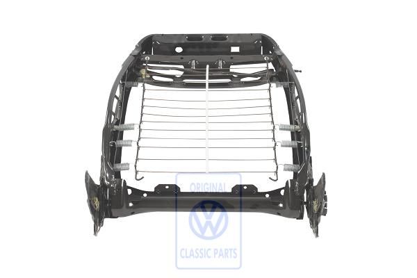 Volkswagen Golf 3 (1H) rugleuningframe met zijairbag - linksvoor