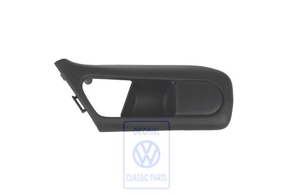 Volkswagen Golf 3 (1H) afdekking binnenbediening - rechtsachter, satijnzwart