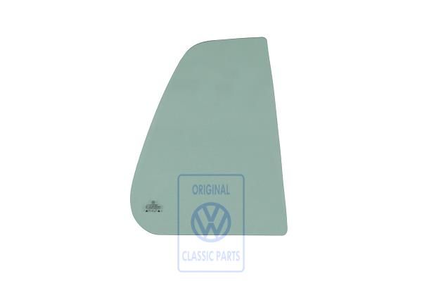 Volkswagen Golf 3 (1H) vaste portierruit - rechtsachter, groen, 4-deurs
