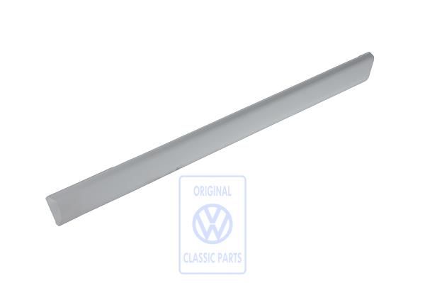 Volkswagen Golf 3 (1H) stootlijst achterdeur 53 mm - links, gegrond, vierdeurs