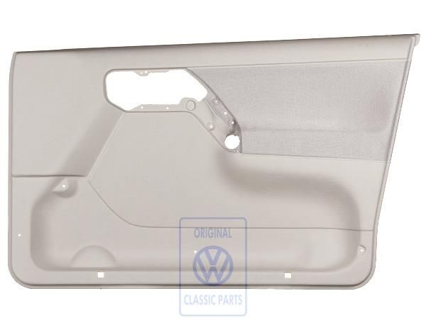 Volkswagen Golf 3 (1H) deurbekleding - rechtsvoor, kiezelgrijze stof