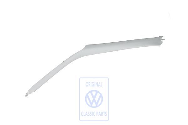 Volkswagen Golf 3 (1H) A-stijlbekleding linksboven - grijsblauw, 4-deurs