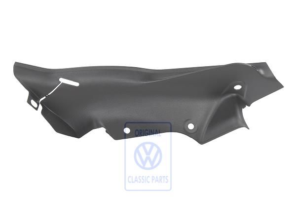 Volkswagen Golf 3 (1H) wielkastbekleding rechtsachter - satijnzwart, 4-deurs