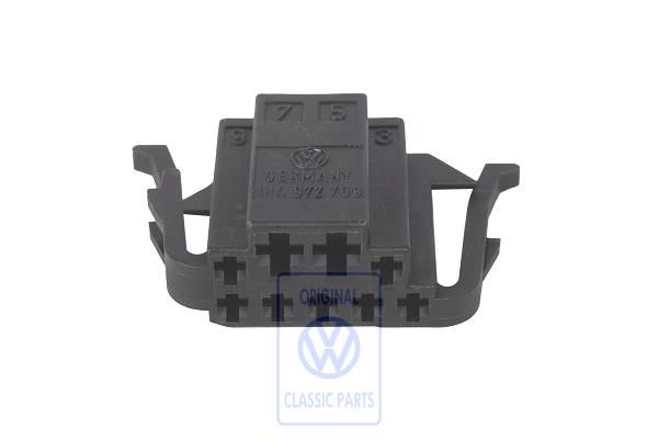 Volkswagen Golf 3 (1H) vlakcontacthuis 9-polig