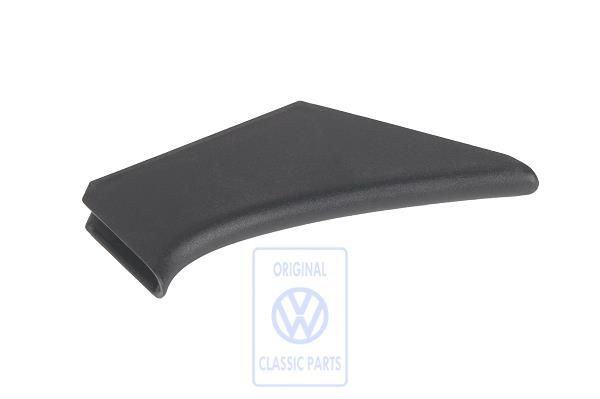 Volkswagen Golf 3 (1H) afdekkap voorbumper - satijnzwart