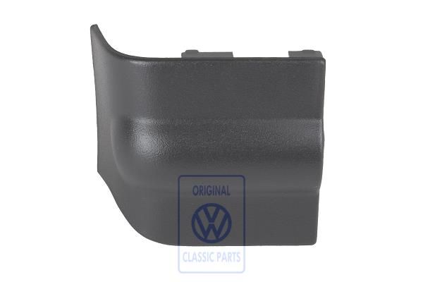 Volkswagen Golf 3 (1H) afdekking dashboard middenlinks - satijnzwart