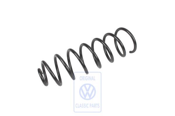 Volkswagen Golf 3 (1H) schroefveer achter - 4-deurs, 3x geel