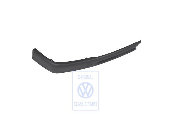 Volkswagen Golf 3 (1H) frontspoiler links - satijnzwart