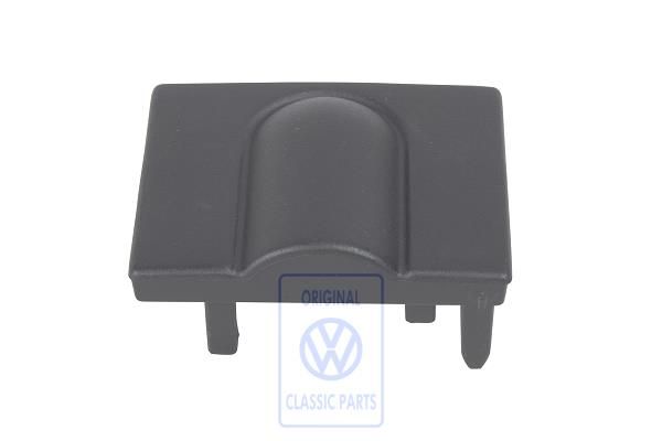 Volkswagen Golf 3 (1H) dashboardafdekking midden - satinzwart