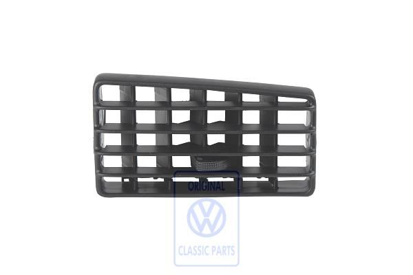 Volkswagen Golf 3 (1H) draaibaar inzetstuk ventilatierooster - linksmidden