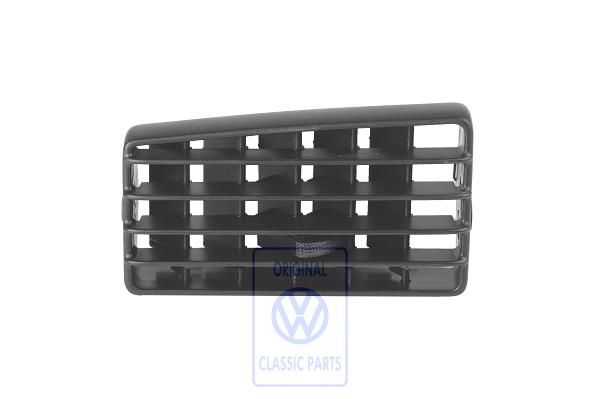 Volkswagen Golf 3 (1H) draaibaar inzetstuk ventilatierooster - rechtsmidden