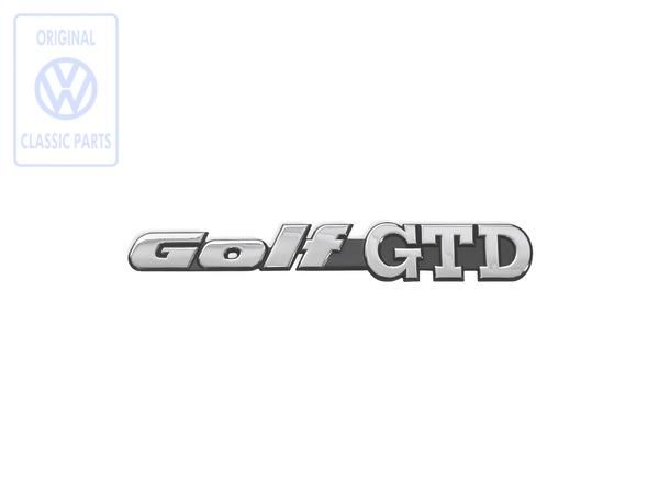 Volkswagen Golf 3 (1H) GTD-embleem
