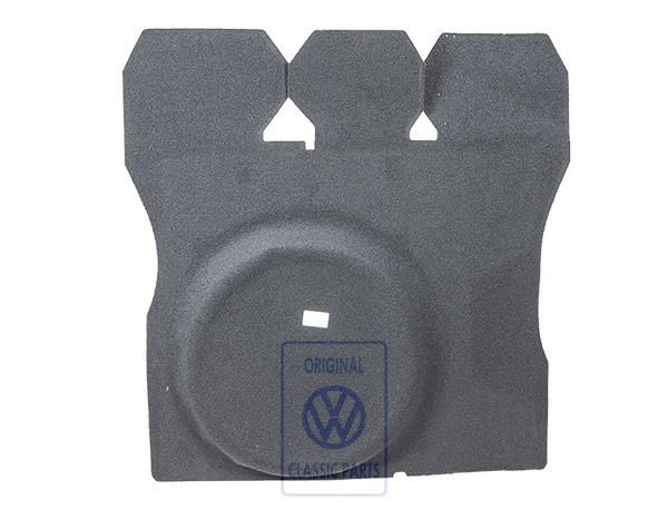 Volkswagen Golf 3 (1H) bagageruimtemat voor reservewiel - zwart velours