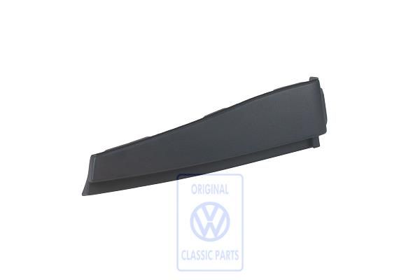 Volkswagen Golf 3 (1H) steun kofferruimte - links, mauritiusblauw