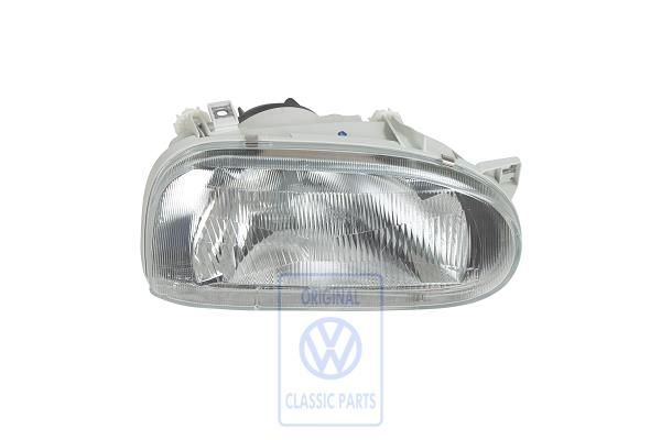 Volkswagen Golf 3 (1H) halogeenkoplamp - rechts, linksverkeer