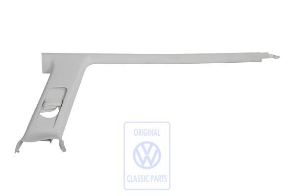 Volkswagen Golf 3 (1H) bekleding C-stijl linksboven - grijsblauw, stationwagen