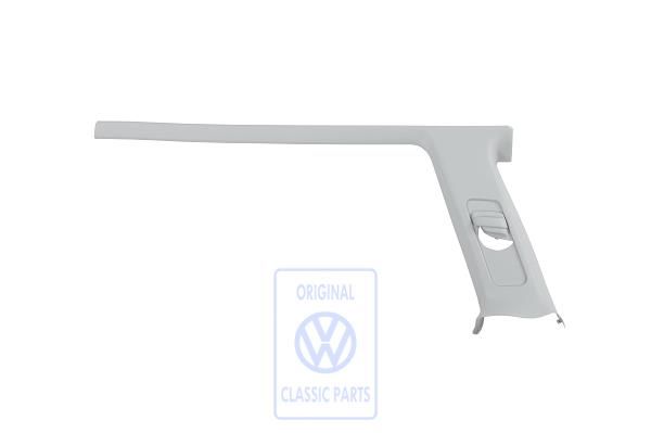 Volkswagen Golf 3 (1H) C-stijlbekleding rechtsboven - grijsblauw, stationwagen
