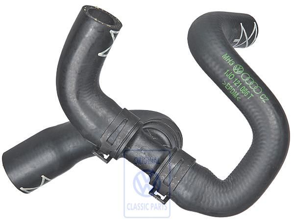 Volkswagen koelvloeistofslang transmissieoliekoeler-extra waterpomp - automaat (AGZ)