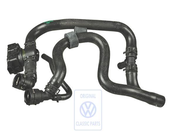 Volkswagen koelvloeistofslang gasklep-kachelradiateur (BAD)