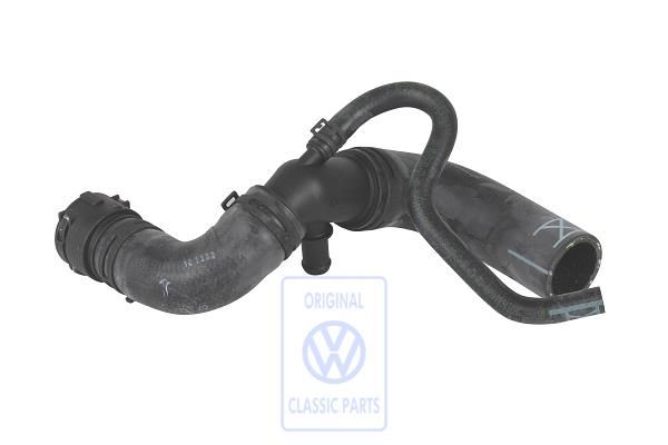 Volkswagen koelvloeistofslang thermostathuis naar radiateur - automaat (AQN)