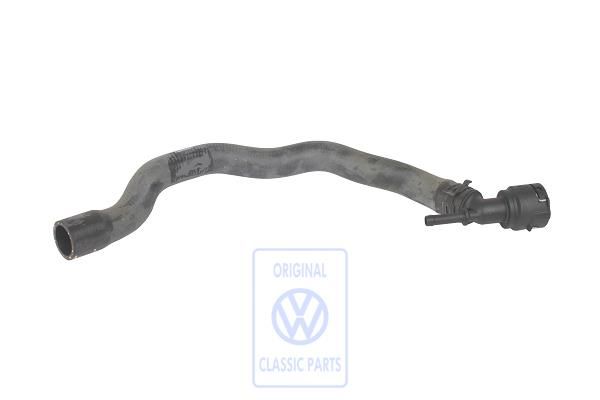 Volkswagen Golf 4 (1J) koelvloeistofslang flens naar warmtewisselaar (AGN)
