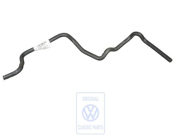Volkswagen Golf 4 (1J) koelvloeistofslang expansievat naar verdeelstuk (AGU, AQA, ARZ)