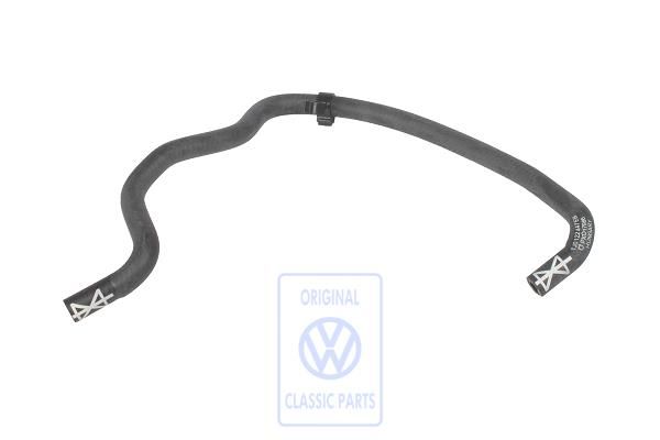Volkswagen koelvloeistofslang gasklep-verdeelstuk (AQY, APK)