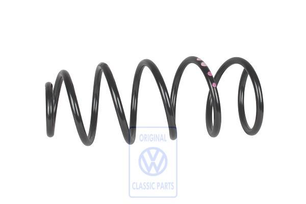 Volkswagen schroefveer voor - sedan, 2x violet, 2x roze