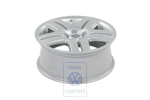 Volkswagen lichtmetalen velg long beach 7Jx17 H2 ET38 5x100 - chroom