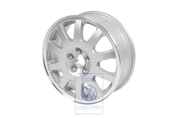 Volkswagen lichtmetalen velg 5,5x16 ET36 5x100 - chroom