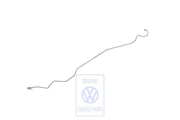 Volkswagen New Beetle (9C) remleiding verdeler naar verbindingsstuk - rechtsmidden