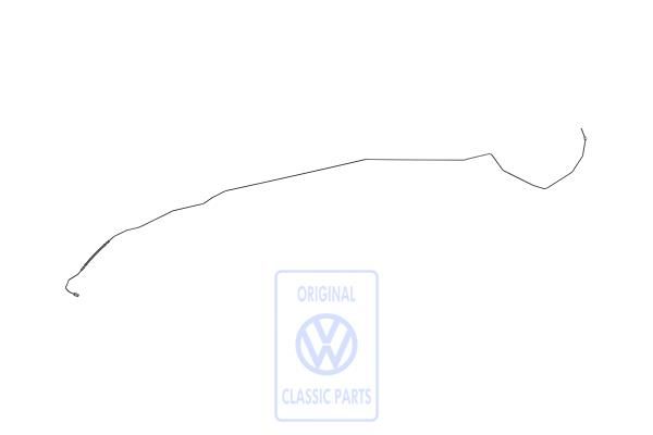 Volkswagen remleiding naar remslang - linksmidden (ESP)