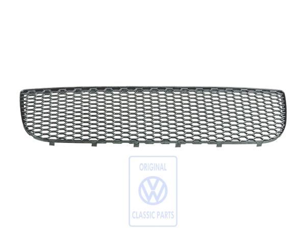 Volkswagen Golf 4 (1J) ventilatierooster voorbumper midden - satijnzwart