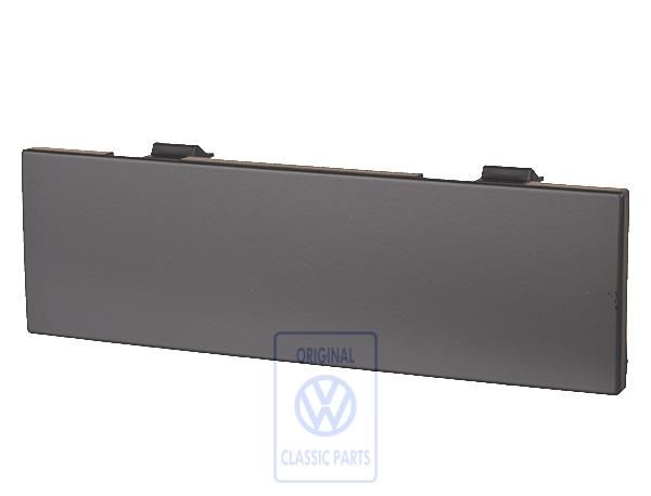 Volkswagen afdekking radio-opening - zwart