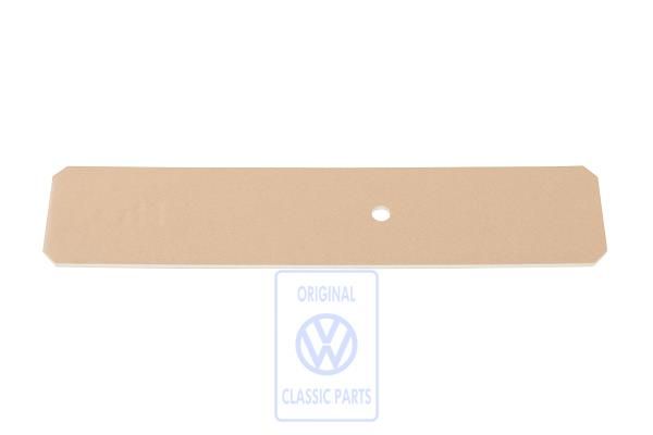 Volkswagen Golf 4 (1J) geluidsisolatie dak - zonder schuifdak