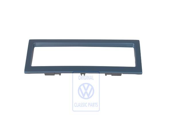 Volkswagen afdekking automatische aircobediening - blauw